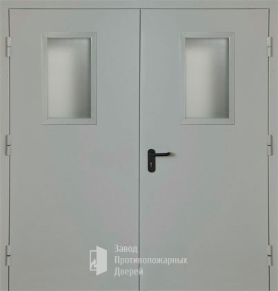 Фото двери «Двупольная со стеклом EI-30» в Уфе