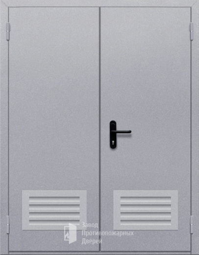 Фото двери «Двупольная с решеткой» в Уфе