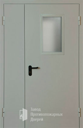 Фото двери «Полуторная со стеклом EI-30» в Уфе