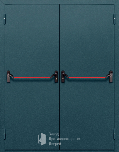 Фото двери «Двупольная глухая с антипаникой №17» в Уфе