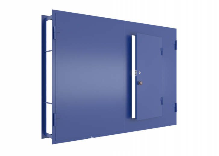 Фото «Противопожарные распашные ворота №6» в Уфе