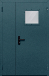 Фото двери «Полуторная со стеклом №87» в Уфе
