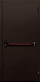Фото двери «Однопольная глухая с антипаникой №410» в Уфе
