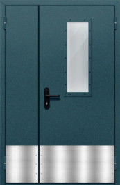Фото двери «Полуторная с отбойником №34» в Уфе