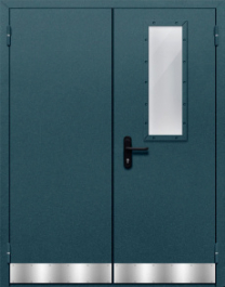 Фото двери «Двупольная с отбойником №34» в Уфе