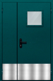 Фото двери «Полуторная с отбойником №29» в Уфе