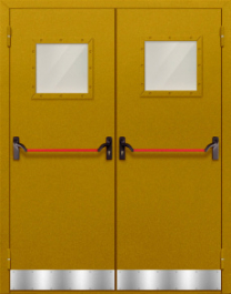 Фото двери «Двупольная с отбойником №28» в Уфе