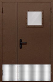 Фото двери «Полуторная с отбойником №35» в Уфе