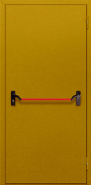 Фото двери «Однопольная глухая с антипаникой №45» в Уфе